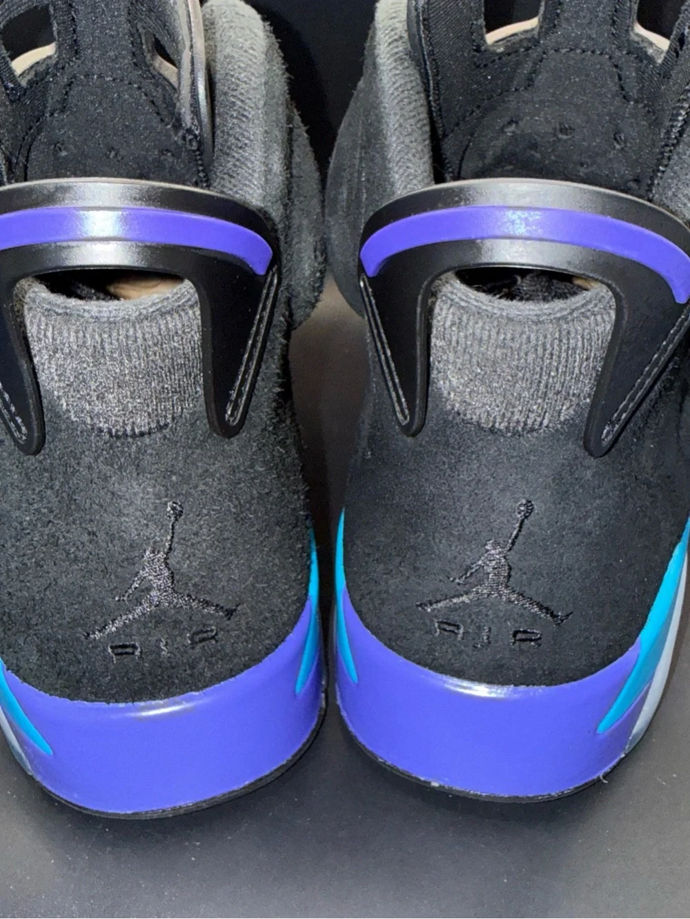 Size 9.5 - Air Jordan 6 Retro Aqua, CT8529-004, Very Clean, Replace Box, Good